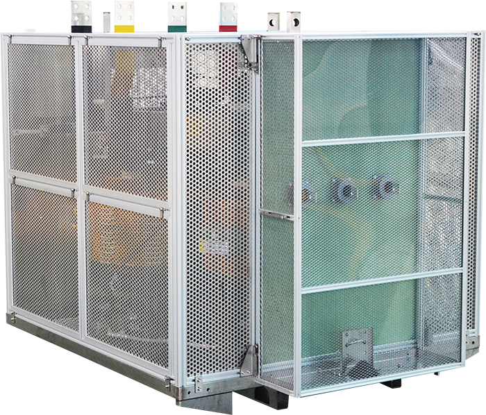 一體式防護型立體卷鐵心幹式變壓器