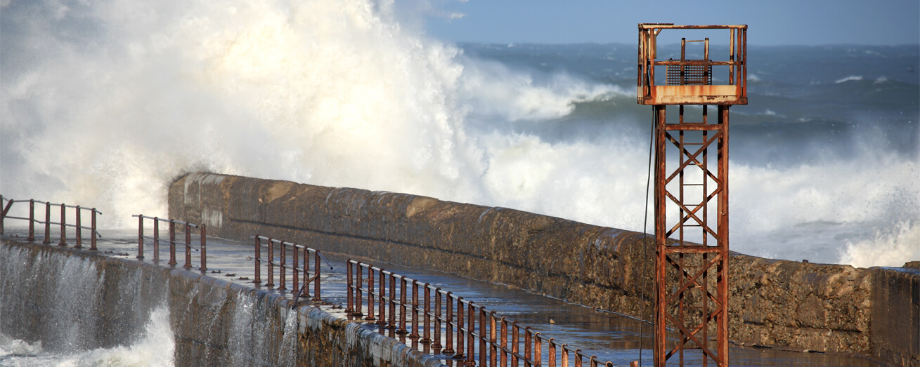 濱海地區鹽霧濃度高